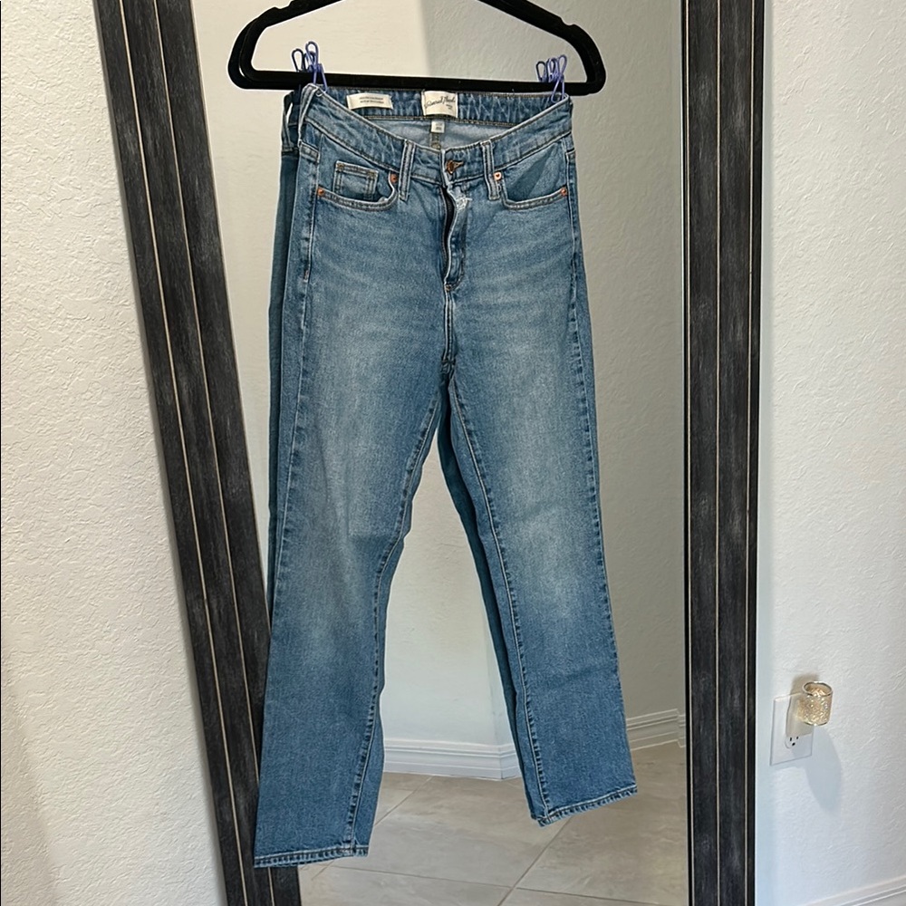 universal thread high waisted mom jeans